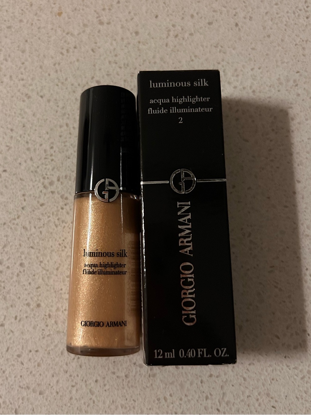 Giorgio Armani luminous silk Highlighter shade 2 NEW IN BOX